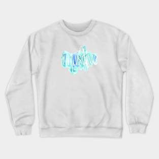 Inquisitive Watercolor Crewneck Sweatshirt